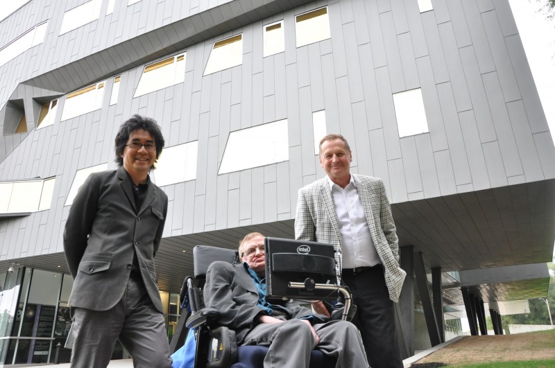 Building Tour with Stephen Hawking