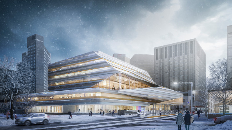 Stanley A. Milner Library is Reshaping Downtown Edmonton