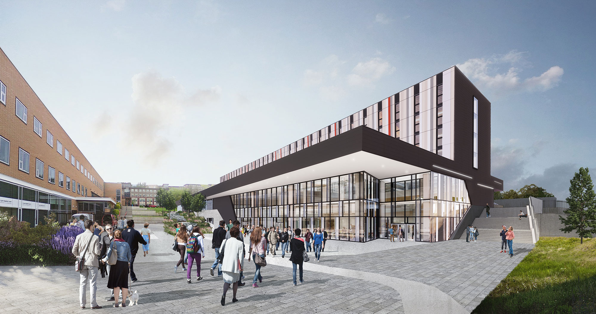 UBC Okanagan Nechako Housing Commons Teeple Architects