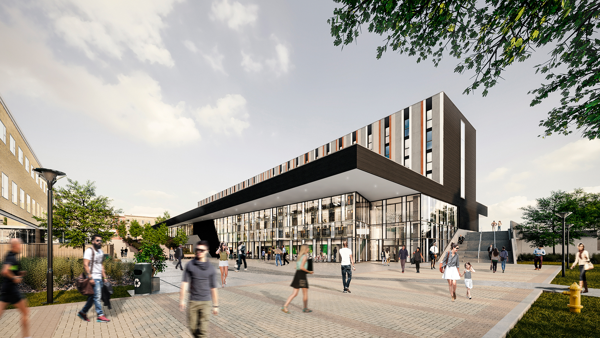 UBC Okanagan Nechako Housing Commons Teeple Architects