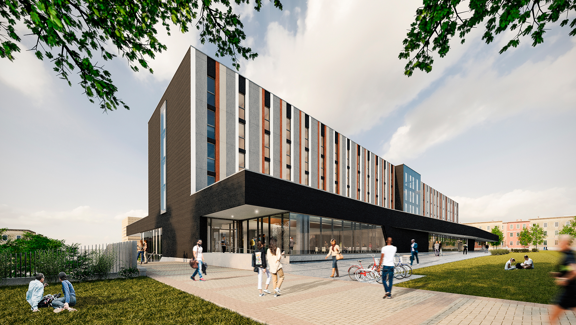 UBC Okanagan Nechako Housing Commons Teeple Architects