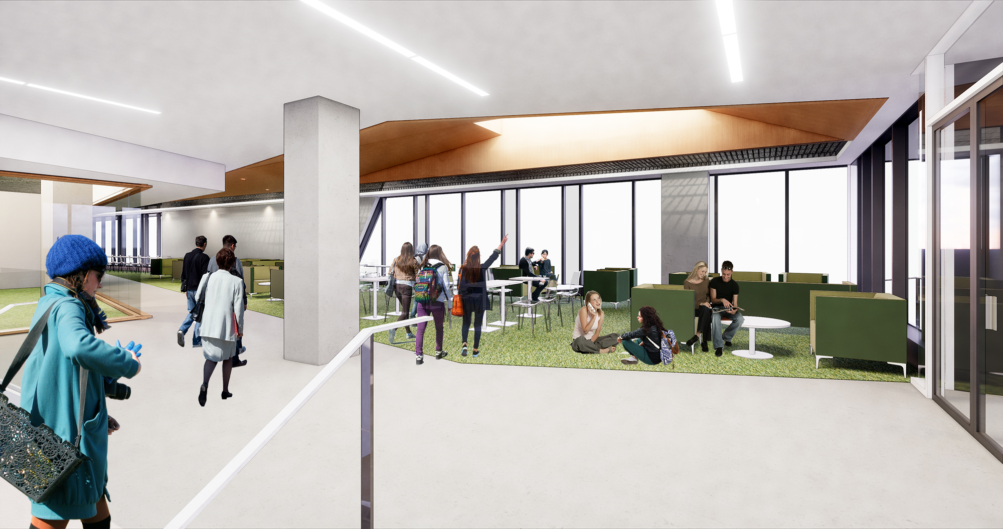 UBC Okanagan Nechako Housing Commons Teeple Architects