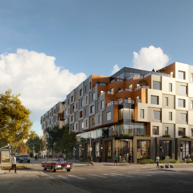 Elevated Ellis North West Corner (Rendering by Tango Studio)