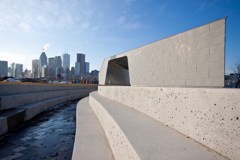 Sherbourne Common Pavilion: Now open to the public