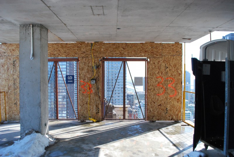 Rooftop is poured on Picasso on Richmond