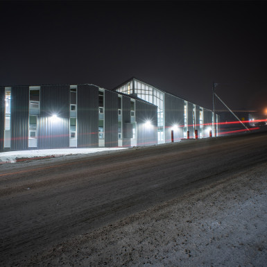 East Façade. Photo by Julie Jira.