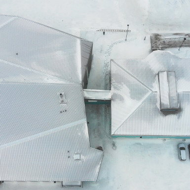Roof View from above. Photo by Julie Jira.