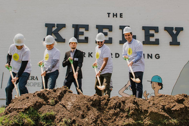 Groundbreaking Officially Kicks off Work on TAS Design Build’s The Keeley