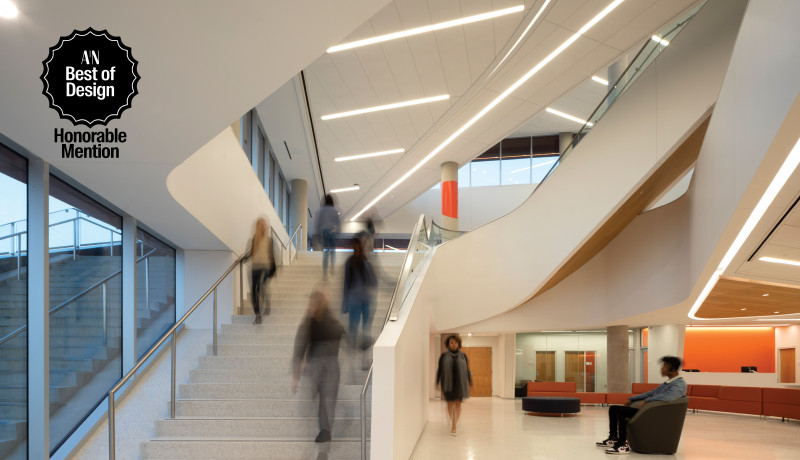 MSU Tyler Hall Recognized with an Honorable Mention in the 2021 A’N Best of Design Awards