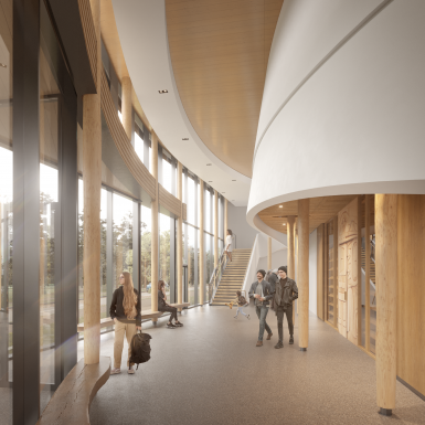 TEEPLE ARCHITECTS_UVIC NCIL_LOBBY ETHEREAL